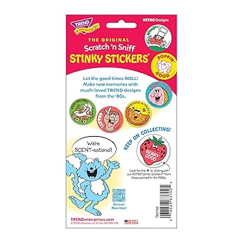 Amazon.com: eek/Bone Scent Retro Scratch 'n Sniff Stinky